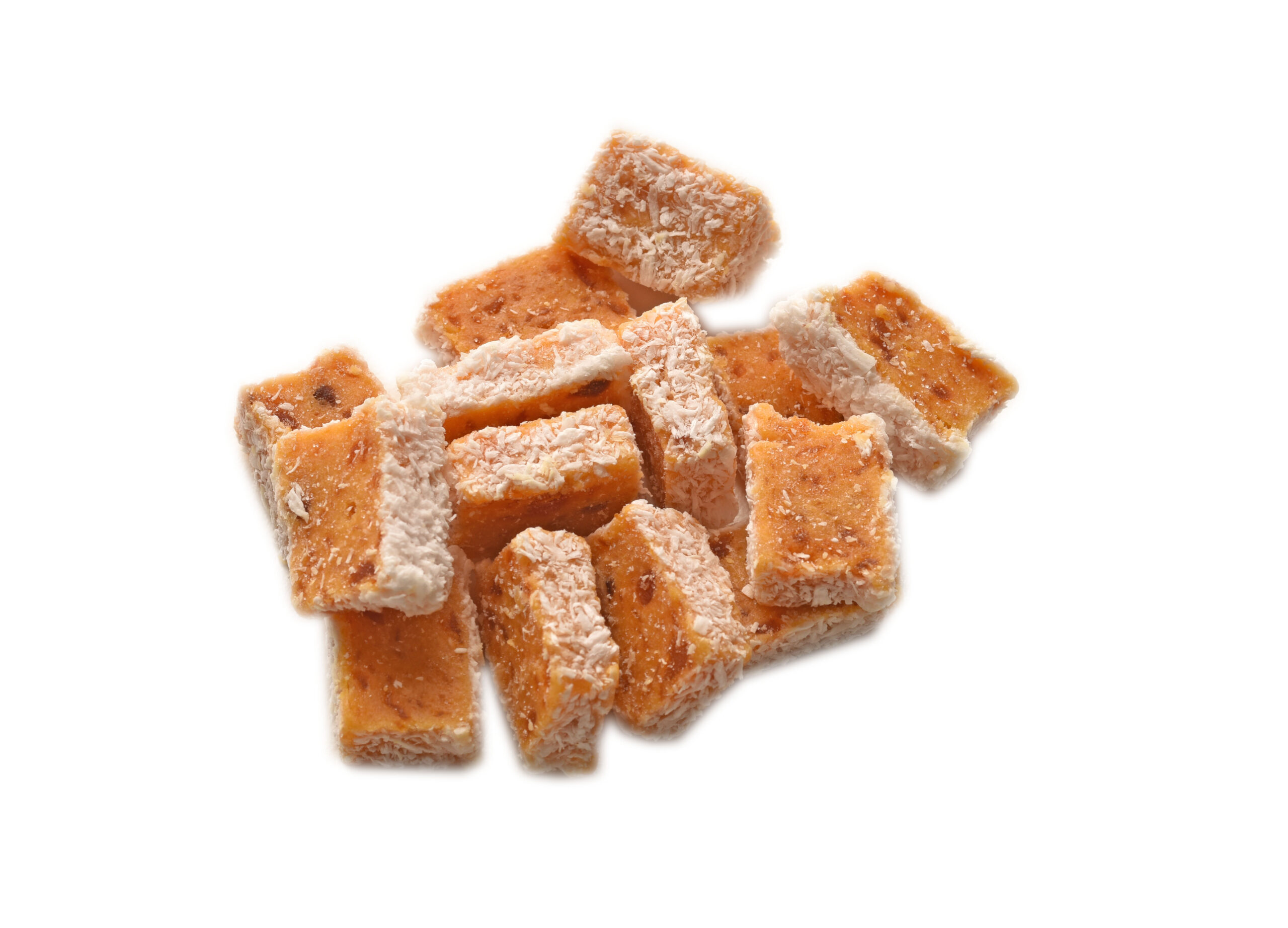 Apricot coconut slice